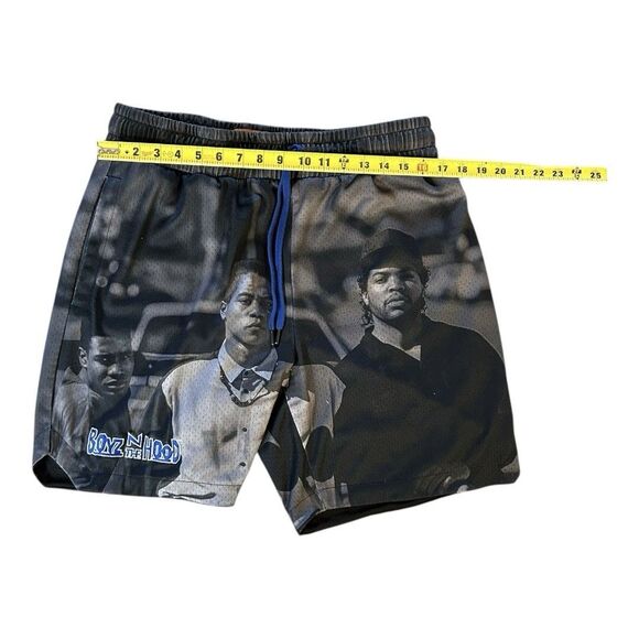 Boyz N The Hood Shorts Size XL Mesh Ice Cube Cuba Gooding All Over Shoe Palace - Picture 4 of 7